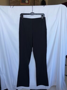 American Tall, Black pants, pull on, dressy & casual, sz 8XT, stretchy,35”inseam